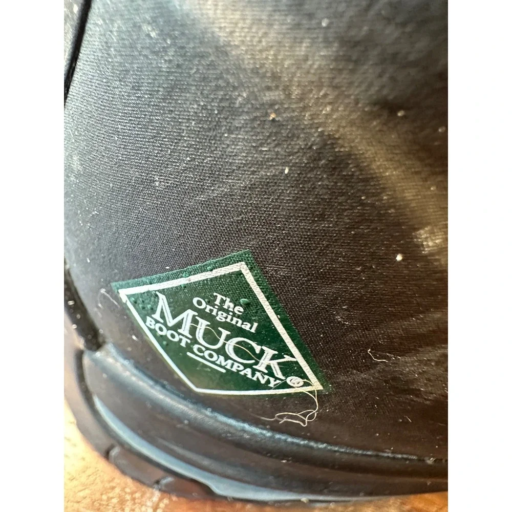 Muck Boot Company Apex Mid Zip Mens Black Waterproof All-Terrain Boots Size 12